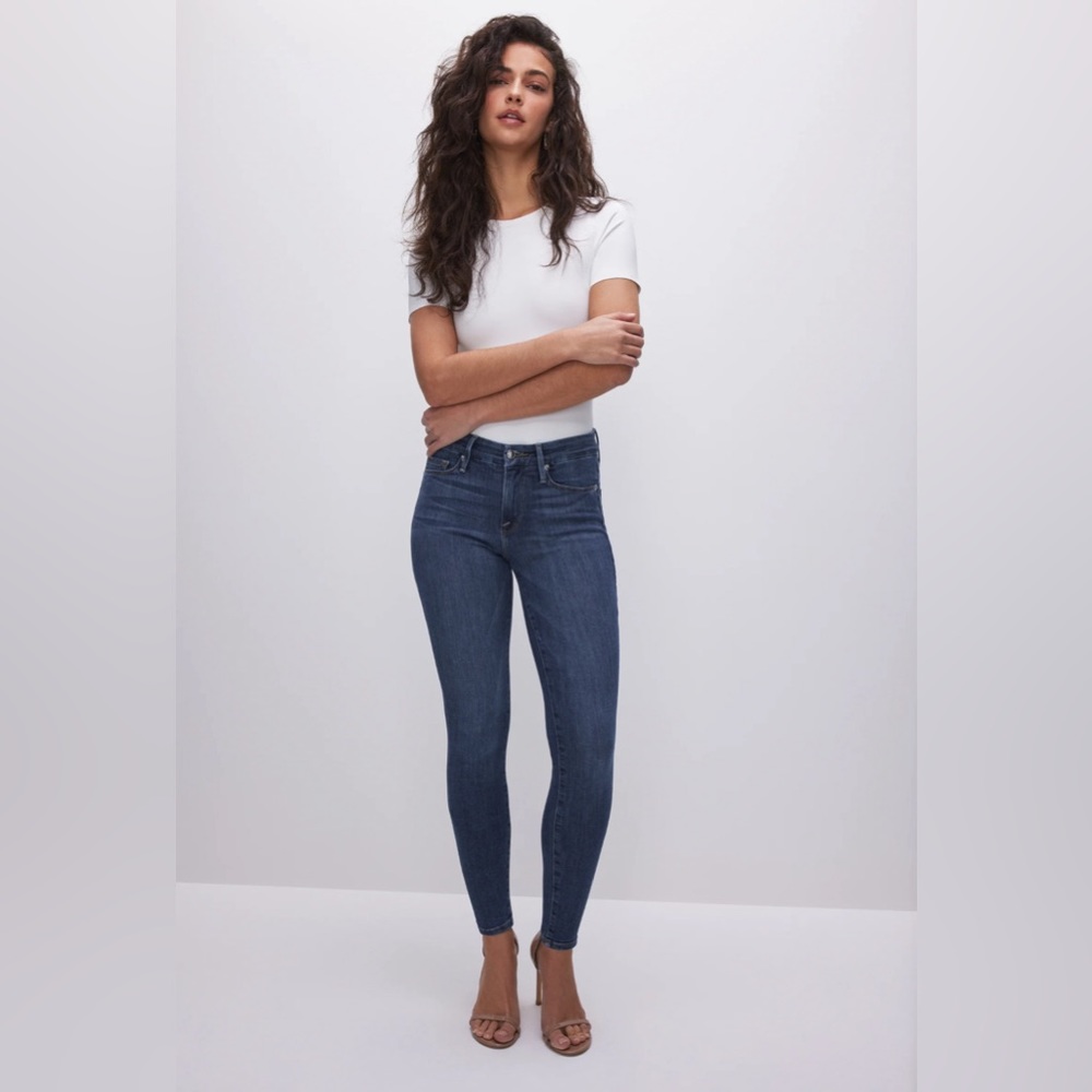 Good American – Good Legs High Waist Skinny Jeans - Size 10